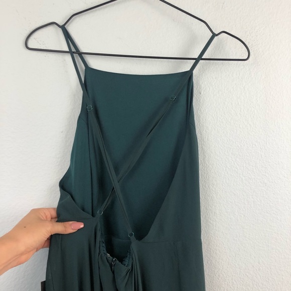 Lulus Mythical Kind of Love Maxi Dress Dark Green - Picture 5 of 8